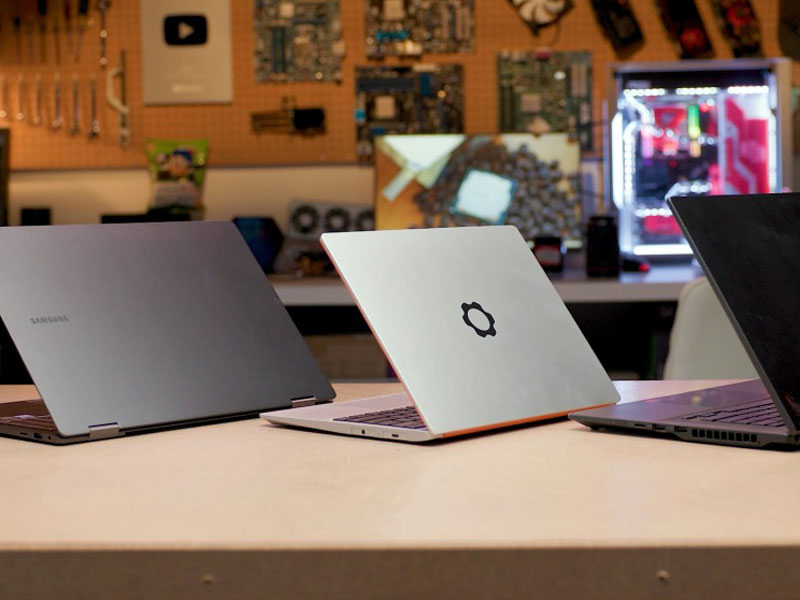 مقایسه لپ‌تاپ‌های برندهای مختلف