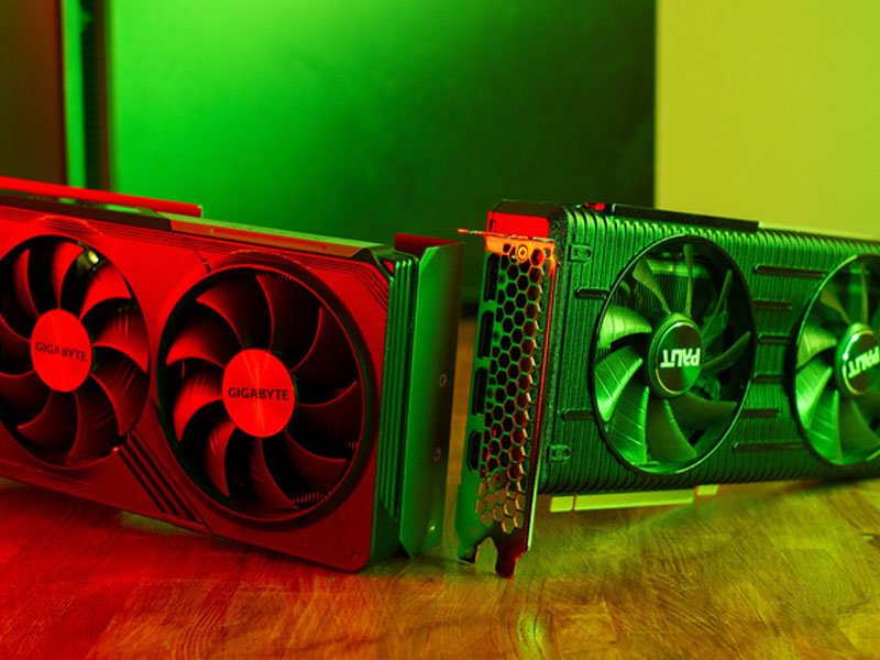 مقایسه کارت‌های گرافیک مختلف