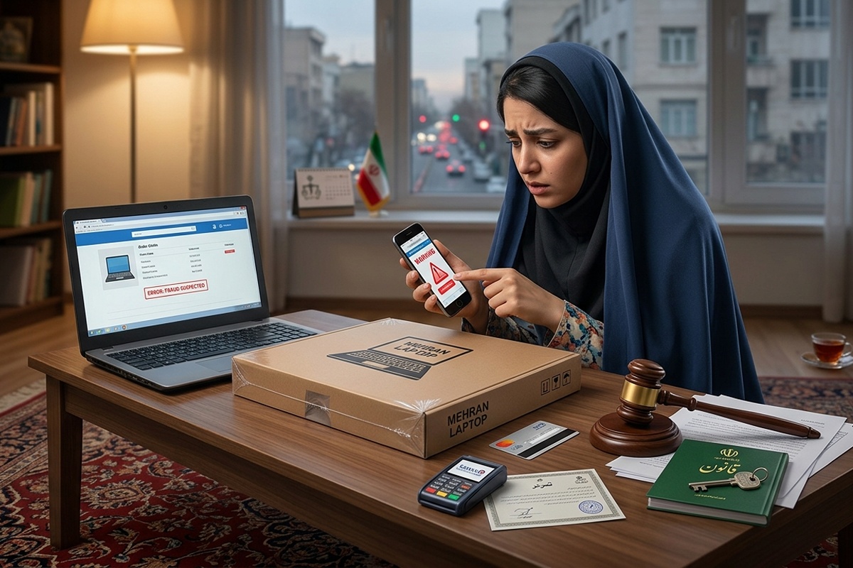 خرید اینترنتی لپتاپ و کالاهای دیجیتال؛ چگونه از کلاهبرداری و مشکلات حقوقی جلوگیری کنیم؟ خرید اینترنتی لپتاپ و کالاهای دیجیتال؛ چگونه از کلاهبرداری و مشکلات حقوقی جلوگیری کنیم؟